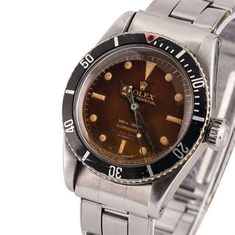 rolex submariner reference 6538|Rolex Submariner 'Big Crown' Tropical Dial Ref. 6538 .